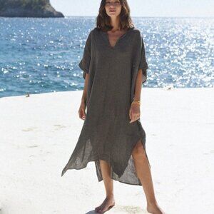 Beachwood Baby Cala Kaftan in Storm – One Size